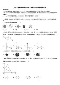 2025届福建省福州市连江县中考数学模拟精编试卷含解析