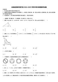 云南省昆明市晋宁区2024-2025学年中考冲刺卷数学试题含解析