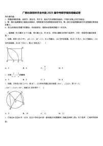 广西壮族桂林市全州县2025届中考数学模拟精编试卷含解析