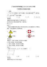 广东省深圳市罗湖区2024-2025学年八年级下学期期末考试 数学试卷（解析版）