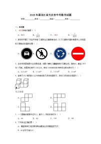 2025年黑龙江省大庆市中考数学试题（附答案解析）