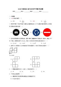 2025年黑龙江省大庆市中考数学试题（附答案解析）