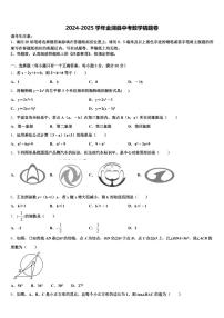 2024-2025学年金湖县中考数学猜题卷含解析