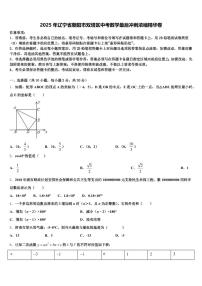 2025年辽宁省朝阳市双塔区中考数学最后冲刺浓缩精华卷含解析