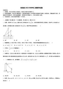 双流县2025年中考二模数学试题含解析