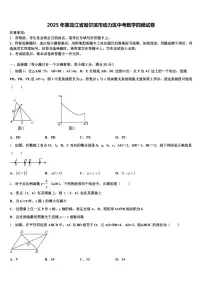 2025年黑龙江省哈尔滨市动力区中考数学四模试卷含解析