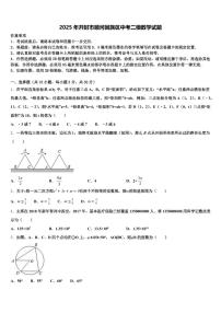 2025年开封市顺河回族区中考二模数学试题含解析