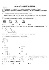2024-2025学年资阳市中考三模数学试题含解析