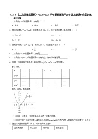 初中数学二次函数的图象习题