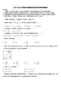 2024-2025学年四川省攀枝花市东区中考数学猜题卷含解析