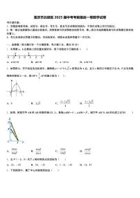 重庆市北碚区2025届中考考前最后一卷数学试卷含解析