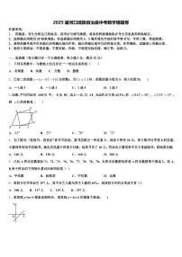 2025届河口瑶族自治县中考数学猜题卷含解析