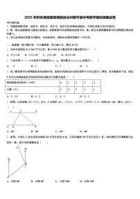2025年黔东南南苗族侗族自治州黎平县中考数学模拟精编试卷含解析