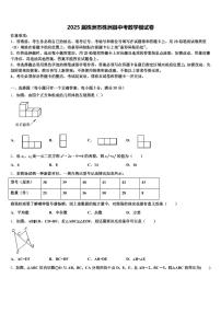 2025届株洲市株洲县中考数学模试卷含解析