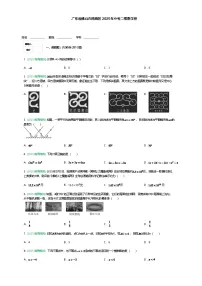 广东省佛山市南海区2025年九年级下中考二模数学卷（含答案解析）