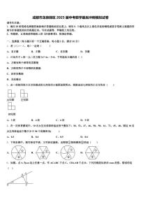 成都市龙泉驿区2025届中考数学最后冲刺模拟试卷含解析