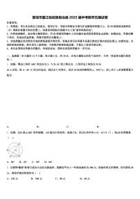 普洱市墨江哈尼族自治县2025届中考数学五模试卷含解析