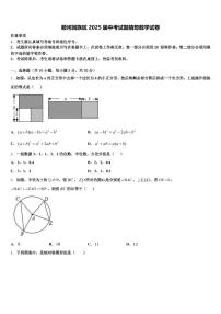 顺河回族区2025届中考试题猜想数学试卷含解析