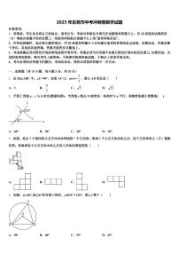 2025年东莞市中考冲刺卷数学试题含解析