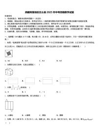 西藏阿里地区日土县2025年中考四模数学试题含解析