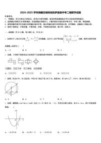2024-2025学年西藏日喀则地区萨迦县中考二模数学试题含解析