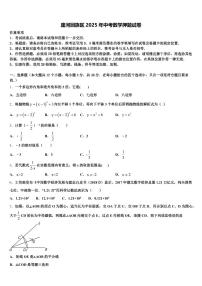 廛河回族区2025年中考数学押题试卷含解析