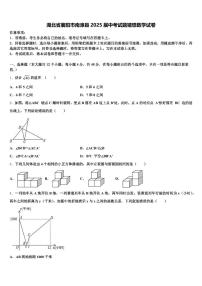 湖北省襄阳市南漳县2025届中考试题猜想数学试卷含解析