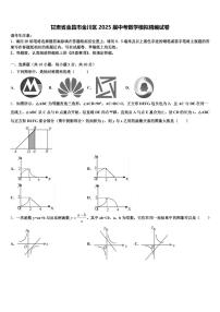 甘肃省金昌市金川区2025届中考数学模拟精编试卷含解析