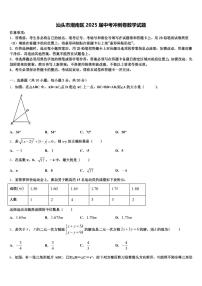 汕头市潮南区2025届中考冲刺卷数学试题含解析