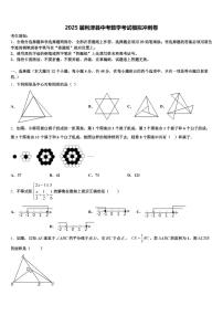2025届利津县中考数学考试模拟冲刺卷含解析