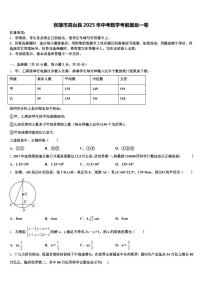 张掖市高台县2025年中考数学考前最后一卷含解析