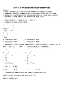 2024-2025学年湖南省株洲市天元区中考四模数学试题含解析