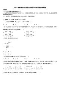 2025年榆林市定边县初中数学毕业考试模拟冲刺卷含解析