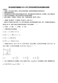四川省自贡市富顺县2024-2025学年初中数学毕业考试模拟冲刺卷含解析