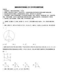 福建省漳州市漳浦县2025年中考五模数学试题含解析
