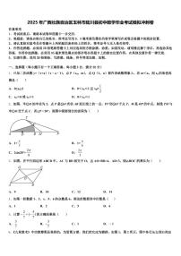 2025年广西壮族自治区玉林市陆川县初中数学毕业考试模拟冲刺卷含解析