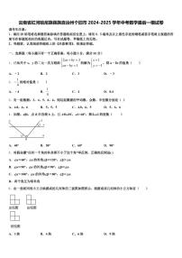 云南省红河哈尼族彝族自治州个旧市2024-2025学年中考数学最后一模试卷含解析