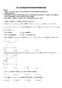 2025年甘肃省平凉市华亭县中考联考数学试卷含解析