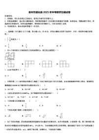 泉州市德化县2025年中考数学五模试卷含解析