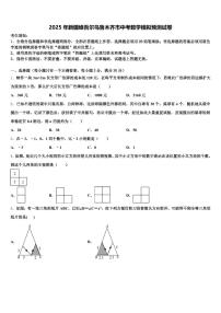 2025年新疆维吾尔乌鲁木齐市中考数学模拟预测试卷含解析