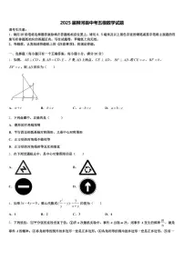 2025届柳河县中考五模数学试题含解析