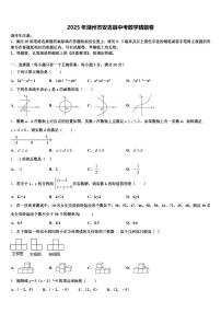 2025年湖州市安吉县中考数学猜题卷含解析