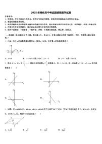 2025年奉化市中考试题猜想数学试卷含解析
