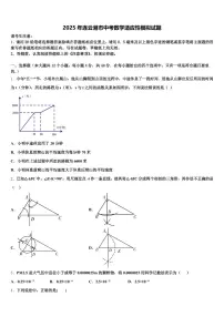 2025年连云港市中考数学适应性模拟试题含解析