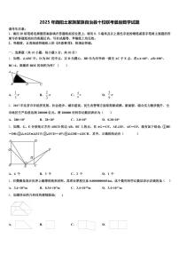 2025年酉阳土家族苗族自治县十校联考最后数学试题含解析
