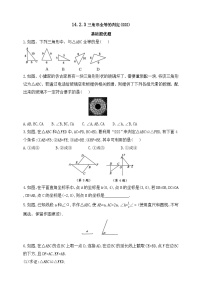 初中数学人教版（2024）八年级上册（2024）14.2 三角形全等的判定优秀精练