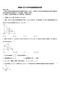 嵊泗县2025年中考试题猜想数学试卷含解析