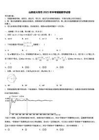 山西省大同市2025年中考猜题数学试卷含解析
