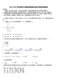 2024-2025学年普洱市江城哈尼族彝族自治县中考数学四模试卷含解析