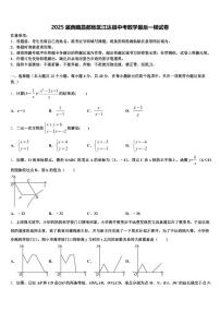 2025届西藏昌都地区江达县中考数学最后一模试卷含解析